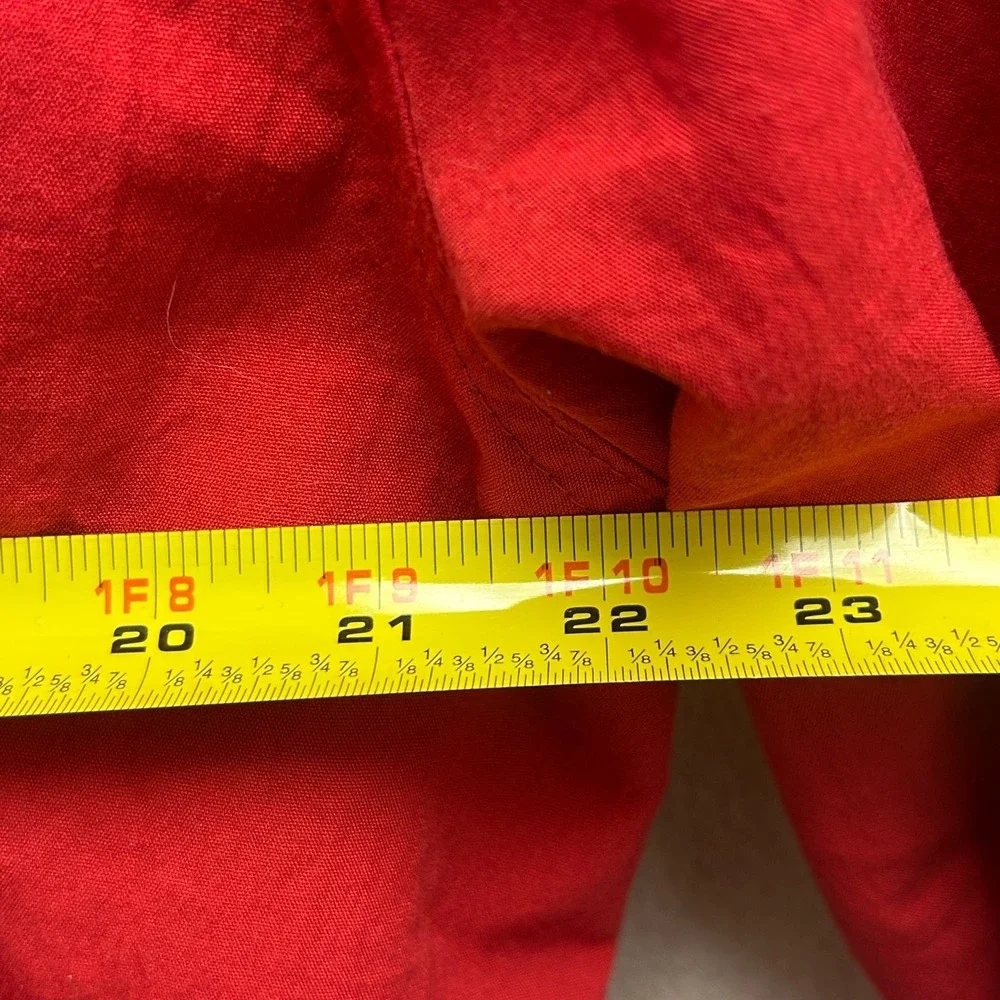 Vintage California Imperial Bomber Jacket Men's XL Red Full Zip Made In USA